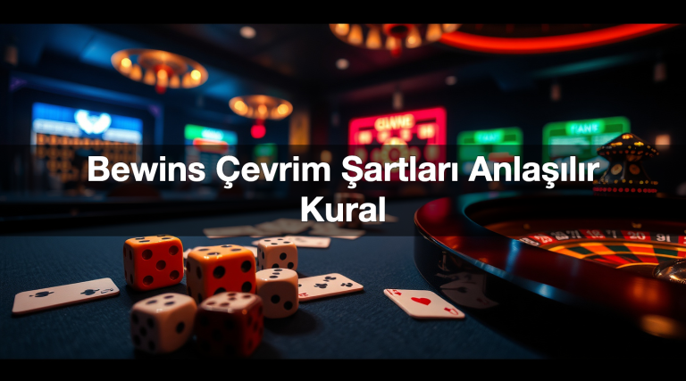 Bewins Çevrim Şartları Anlaşılır Kural