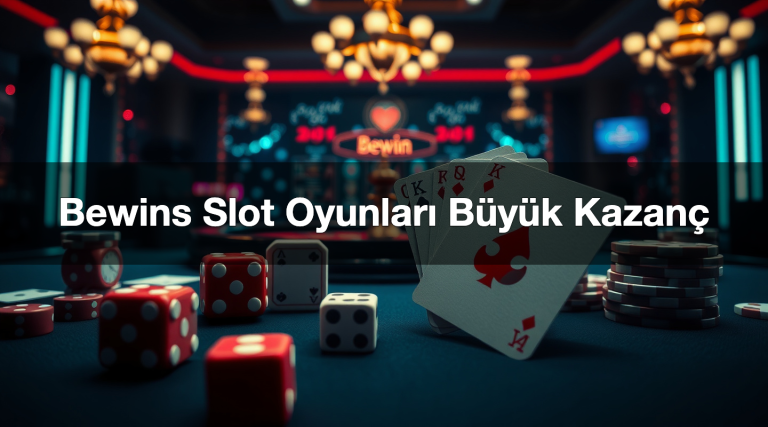 Bewins Slot Oyunları Büyük Kazanç
